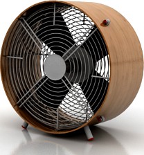 Fan 3D Model