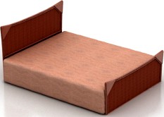 Bed 3D Model