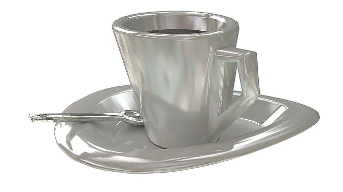 Coffee cup with spoon