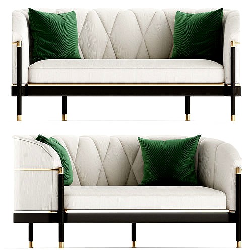 Bucharest Sofa 3d model