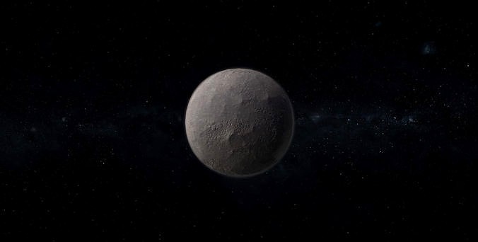 Dwarf Alien Planet or Moon 01