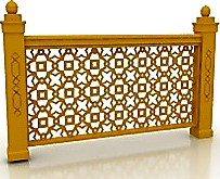 Fence 3D Model