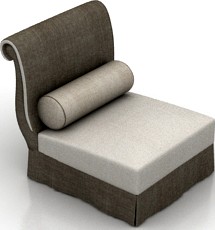 Armchair 3D Model