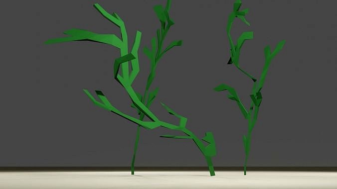 Algae lowpoly