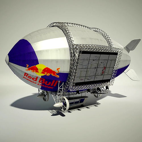 Advertising Zeppelin RedBull