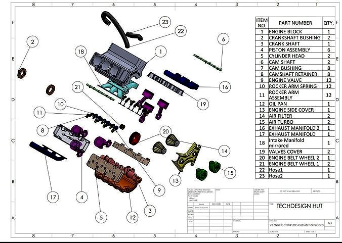 V6 Engine