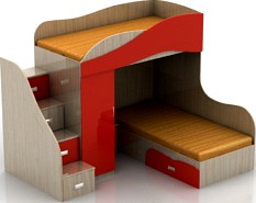Bed 3D Model