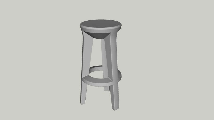 bar stool plastic / Plust FROZEN STOOL