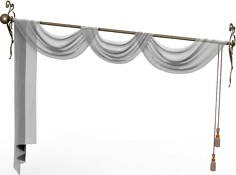 Curtain 3D Model