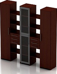 Bookcase 3D Model