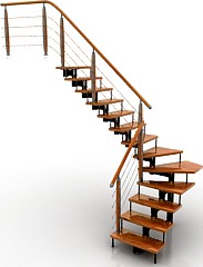 Stair 3D Model