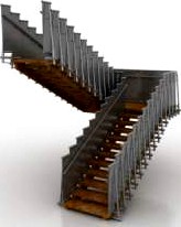 Stair 3D Model