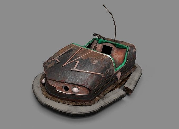 Abandoned Pripyat Bumper Car-Dodgem Car Model 2