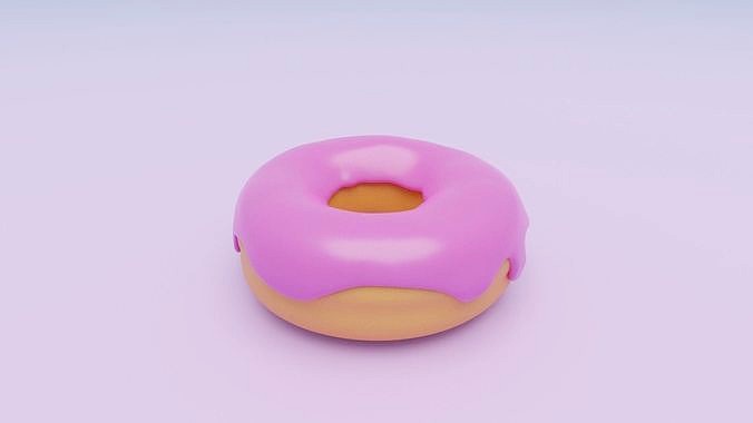 Donut from Blender Guru Blender Tutorial Part 1