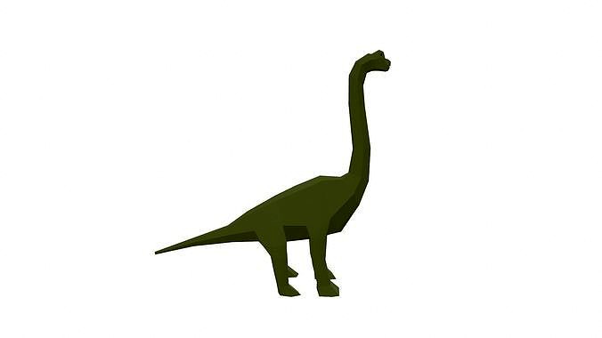 Dinosaur Brachiosaurus - 03