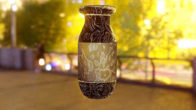 Glass Flower Pot