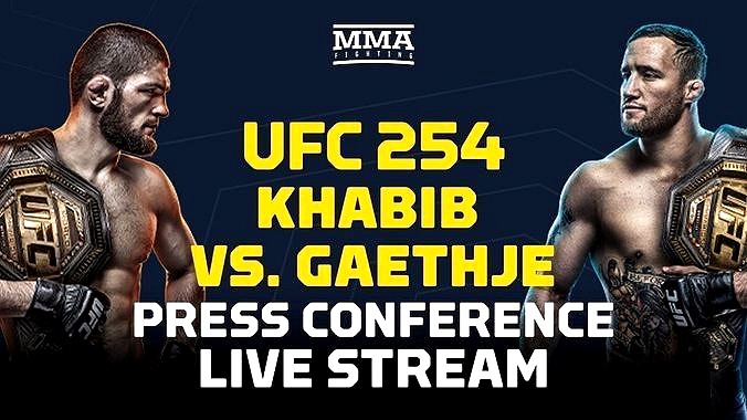 Watch UFC 254 Khabib vs Gaethje Live Free