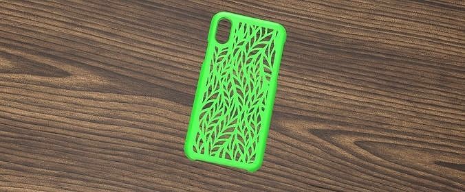 CARCASA IPHONE X-XS LEAF MOTIF