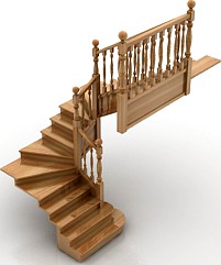 Stair 3D Model