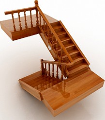 Stair 3D Model