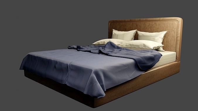 Modern Bed and Blanket