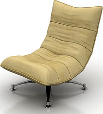 Armchair 3D Model