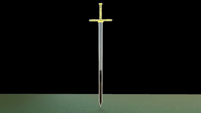 Long sword 3D model