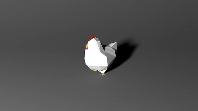 Low Poly Chicken