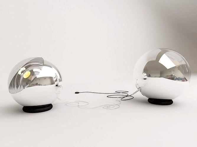 TOM DIXON MIRROR BALL FLOOR LIGHTS