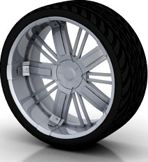 Wheel 3D Model