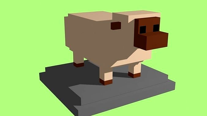 VOXEL SHEEP - MODEL 9