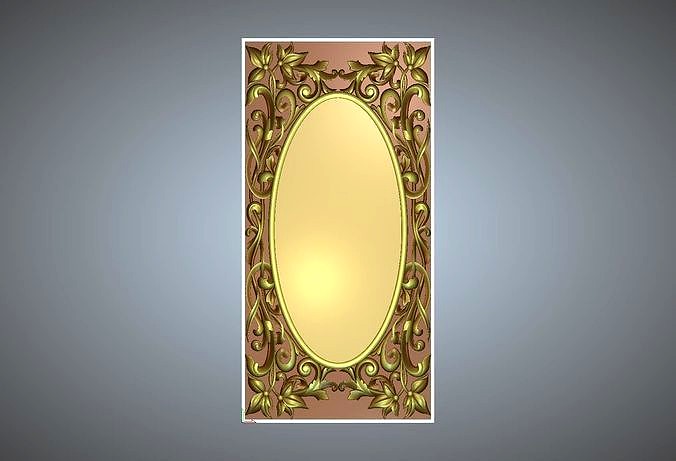 PICTURE PHOTO mirror FRAME DIGITAL FILE FRAME 3D MODEL FOR CNC