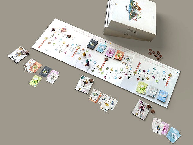 Tokaido Boardgame