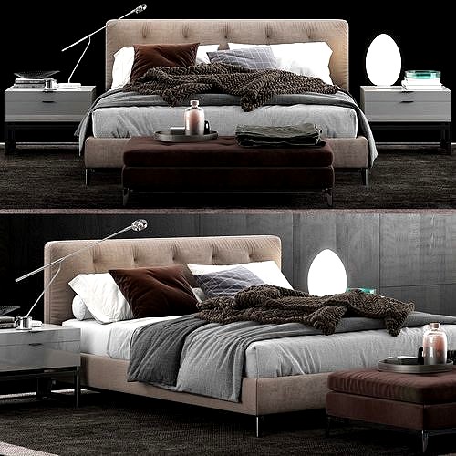 Minotti Andersen Bed Quilt