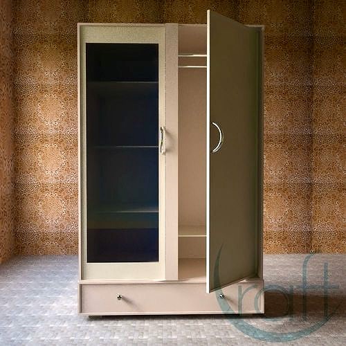 Basic Wardrobe 3D Model