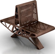 Bench 3D Model