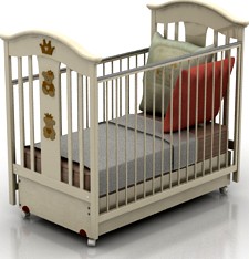 Bed 3D Model