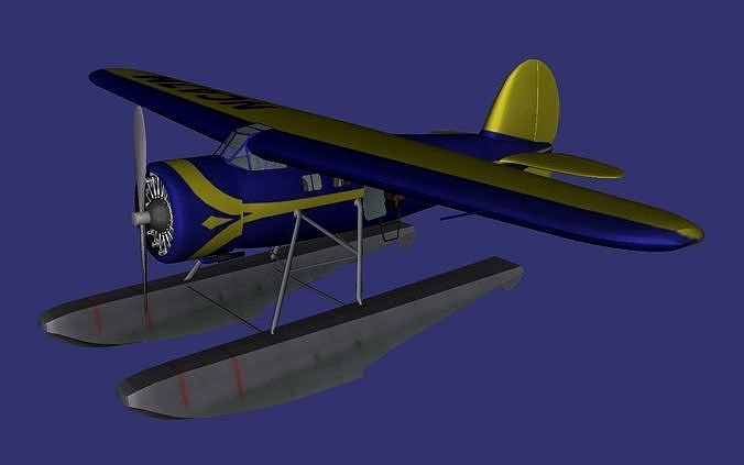 Lockheed Vega with floats