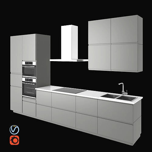 Modern kitchen VOXTORP COMPACT