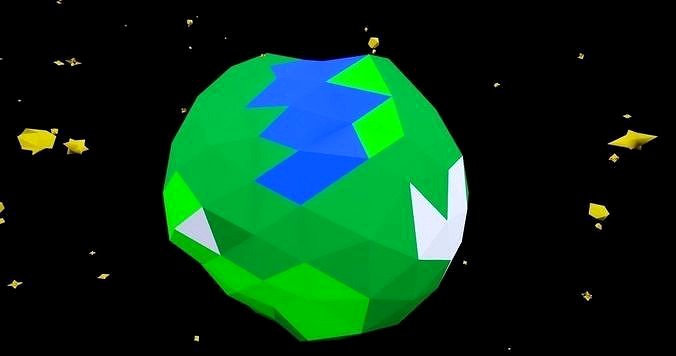 Simple Low Poly Planet