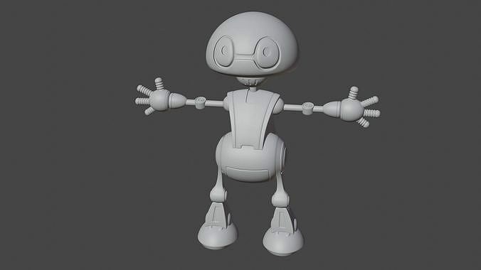 Robot Model- Hard Surface