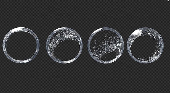 Water Splash  Circle Animation