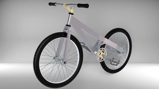 bike with manufactured frame