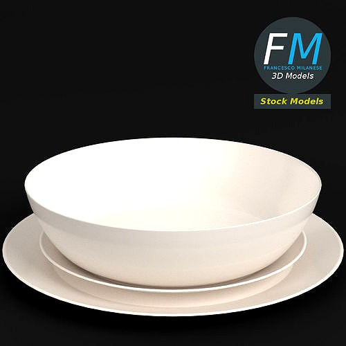 Basic dinnerware set