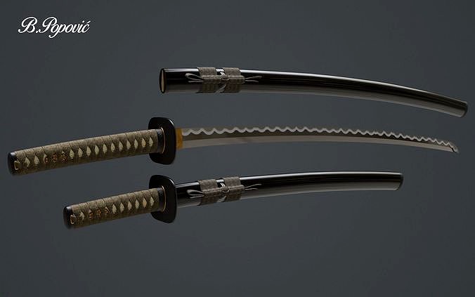 Katana and Wakizashi