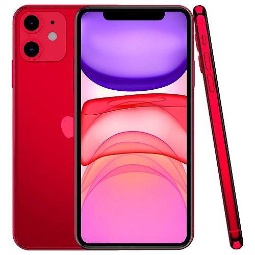Apple iPhone 11 Red 3d model