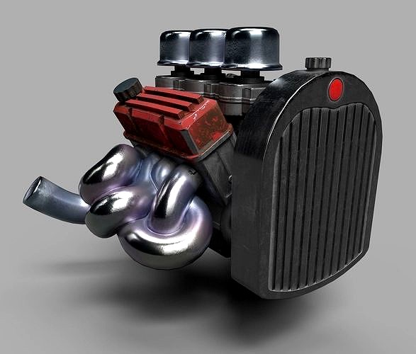 V8 Flathead inspired used engine