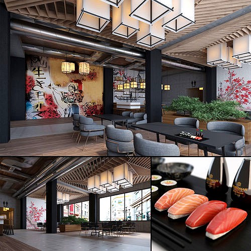 Japanese Sushi Restaurant