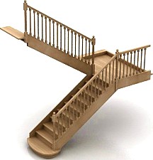 Stair 3D Model