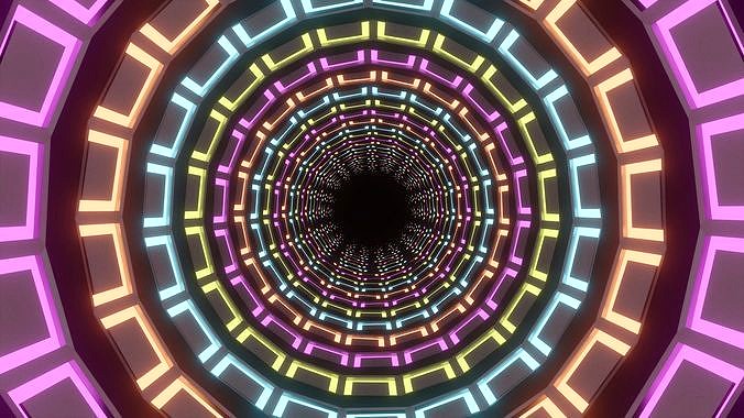 Sci Fi Hall Looping Animation